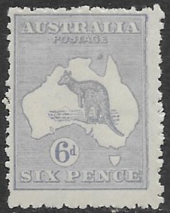 Australia 48 1915  6d  fine mint hinged