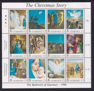 Guernsey 583 Christmas Souvenir Sheet MNH VF