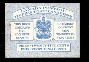 CANADA SC# BK49b TY'1 COVER STITCHED FVF/NH