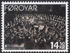 Faroe Islands 2014 MNH Sc #619 14.50k Faroese symphony EUROPA