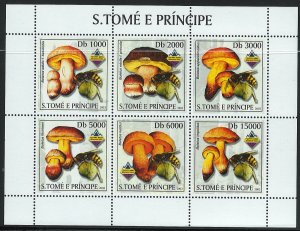 Saint Thomas Scott 1494 MNH! Mushrooms Wasp!