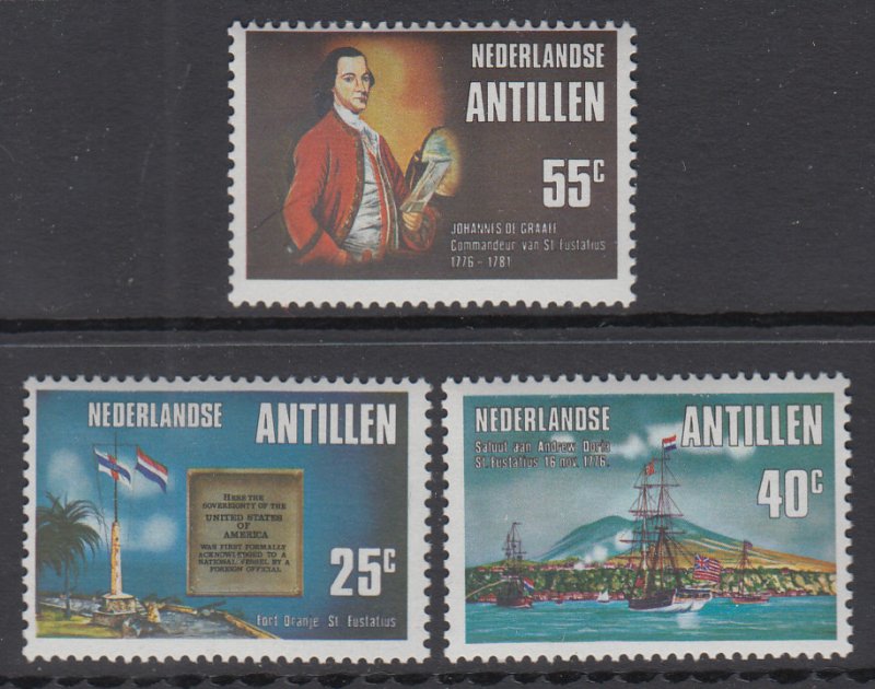 Netherlands Antilles 385-387 MNH VF