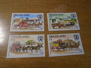 Swaziland  #  449-52  MNH
