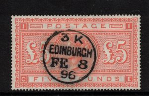 Great Britain #93 (SG #137) Extra Fine Used Gem Plate 1 Lettered C-E *With Cert*