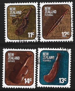 New Zealand #611-614