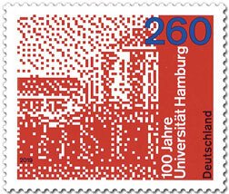 Scott #3091 University of Hamburg MNH