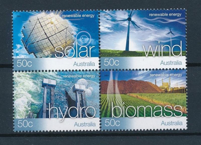 [73902] Australia 2004 Renewable Energy Solar Wind Biomass Hydro  MNH