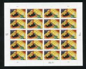 4201 Toward School Equality Sheet of 20 41¢ Stamps MNH