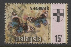 STAMP STATION PERTH Sarawak #240 Butterflies FU 1971