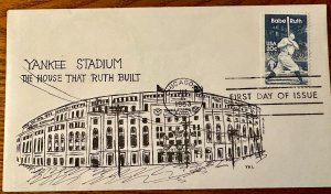 US # 2046 Babe Ruth FDC collection 7 covers all different
