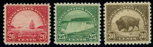 USA Scott# 567-9 *Hand-picked* Centering Mint OG (568 is NH) SCV$ 68 (14203) 