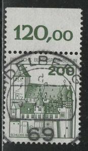 Germany Berlin Scott # 9N401, used, variation sheet print