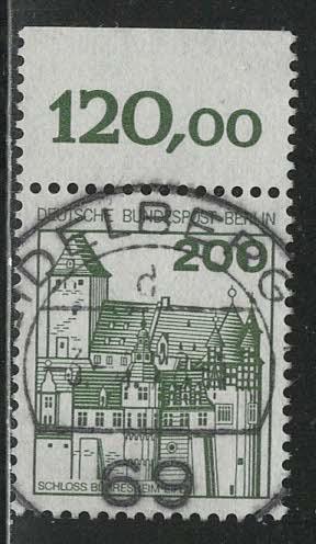 Germany Berlin Scott # 9N401, used, variation sheet print