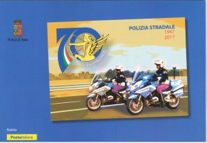 2017 Italy - Republic, Folder - Road Police No. 536 - MNH**