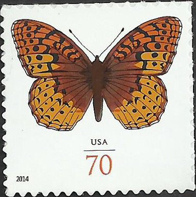 # 4859 MINT NEVER HINGED ( MNH ) GREAT SPANGLED FRITILLARY BUTTERFLY