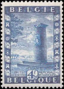 Belgium #B477-B479, Complete Set(3), 1950, Military Related, Never Hinged