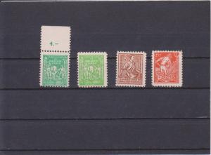 Germany 12NB4-6 PLUS 9 MNH