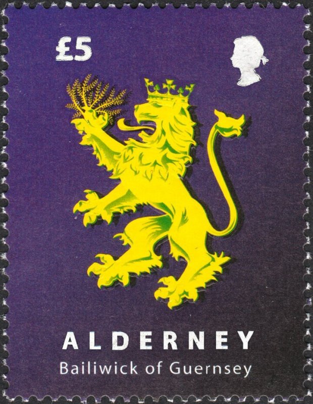 Alderney 2008 MNH Stamps Scott 331 Definitives Flag Coat of Arms Lion