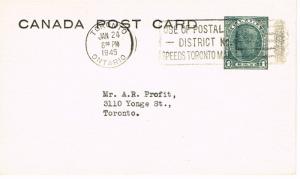 Canada Unitrade Postal Card UX66e