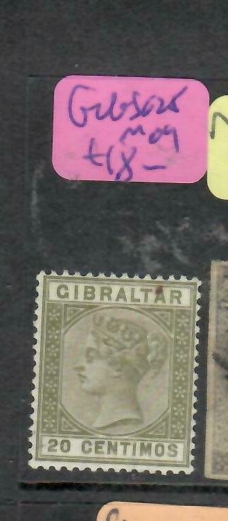 GIBRALTAR  (P01006B)  QV  20C   SG 28    MOG