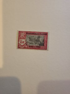 Stamps French India Scott #99 h