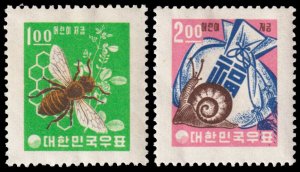 Korea Scott 377-378 (1964) Mint NH VF, CV $109.00 C