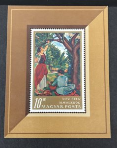 Hungary 1967 #1870 S/S, Paintings, MNH.
