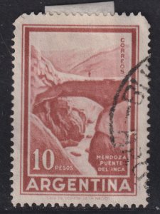 Argentina 696 Inca Bridge, Mendoza 1960