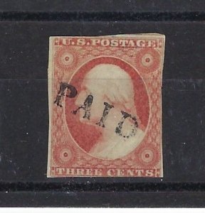 U.S. #11 USED w/CLEAN PAID POSTMARK