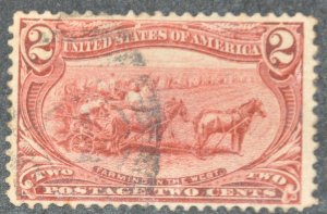 DYNAMITE Stamps: US Scott #286 – USED