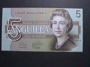 ​ANGUILLA 2019-COLLECTIBLE UNCIRCULATED POLYMAR LOVELY BEAUTIFUL NOTE VF