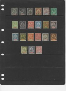 MARTINIQUE COLLECTION - CAT 533.00  EARLY ISSUES  SEE LIST IN DESCRIPTION