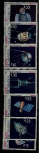 Nicaragua 1654-60 MNH Space SCV5.50