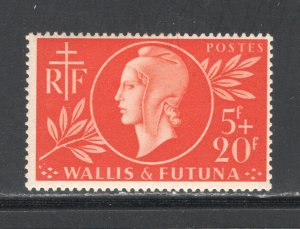 Wallis & Futuna  #B9  VF, Mint Hinged, OG, French Red Cross,   ....  6960043