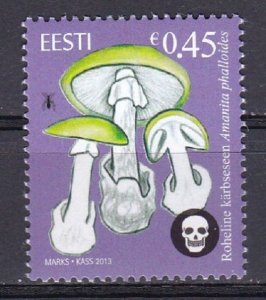 Estonia, Mushrooms MNH / 2013