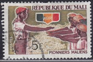 Mali 94 CTO 1966 Initiation of Pioneers