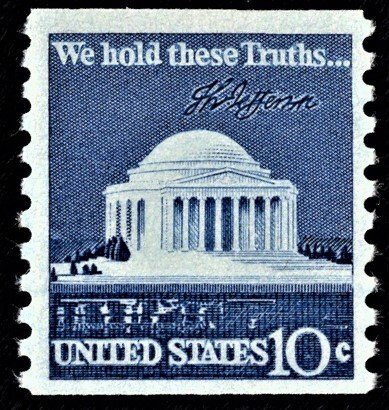 US 1520 MNH VF 10 Cent Jefferson Memorial Coil