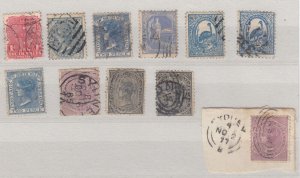Australia New South Wales QV Collection Of 11 Fine Used BP10979