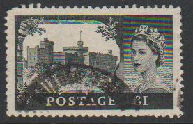 Great Britain SG 539 Used Waterlow short top left corner perf