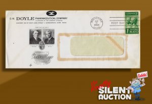 SC 1251 • 1964 Doctors Mayo FDC  1st Cachet for the Doyle Pharmaceutical Co.