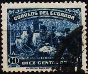 Ecuador.1937 10c S.G.554 Fine Used