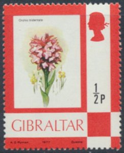 Gibraltar   Sc# 340  MNH Flowers Orchid     see details  / scans