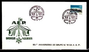 Portugal, 14/JUL/79. 50th Anniv. of Scout Group 16. Cancel on Cachet Cover. ^
