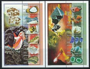 Chad 788A-B MNH 1998 Mineral sheets (ha1204)