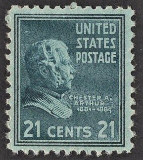 US 826 MNH VF 21 Cent Chester Arthur