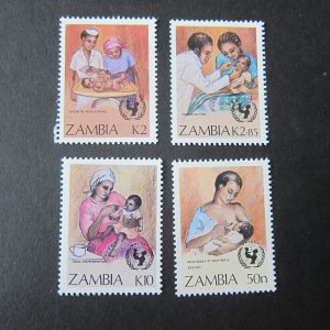 Zambia c 440-443 set MNH