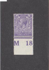 GB SG #s MNH/MH SELECTION OF KGV CONTROL NUMBERS CAT VALUE $600++