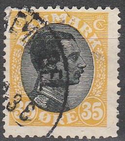 Denmark #115  F-VF Used CV $7.25 (D126)