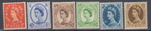 Great Britain - 1958/1965 QEII small stamp collection - MNH (320N)