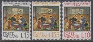 Vatican City 397-399 MNH VF